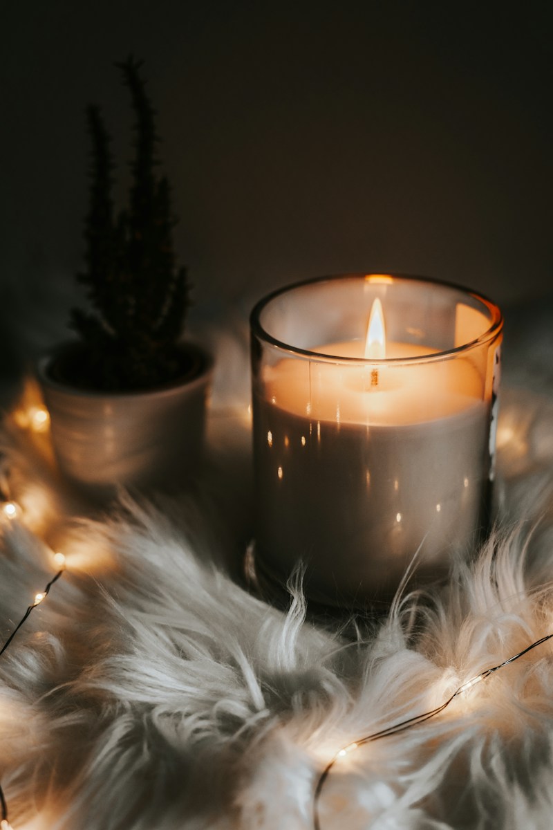 Amber Candle
